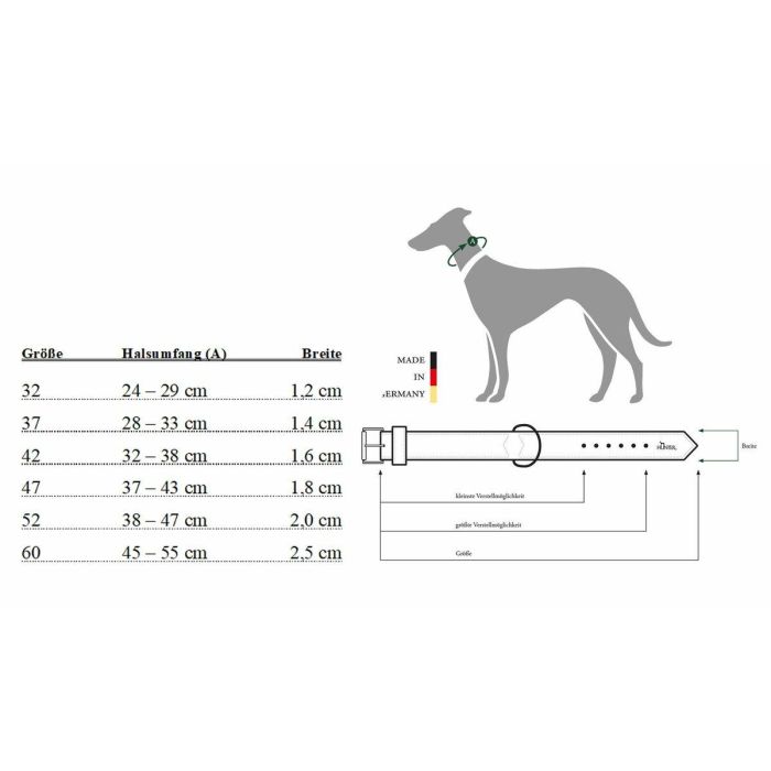 Collar para Perro Hunter Aalborg Marrón 20 32-38 cm 1