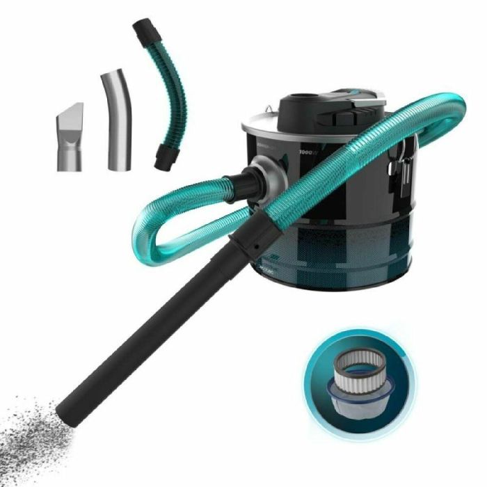 Aspirador de Cenizas Cecotec Conga Ash 3000 Gris 1000 W 0 Aspirador de Cenizas Cecotec Conga Ash 3000 Gris 1000 W 0