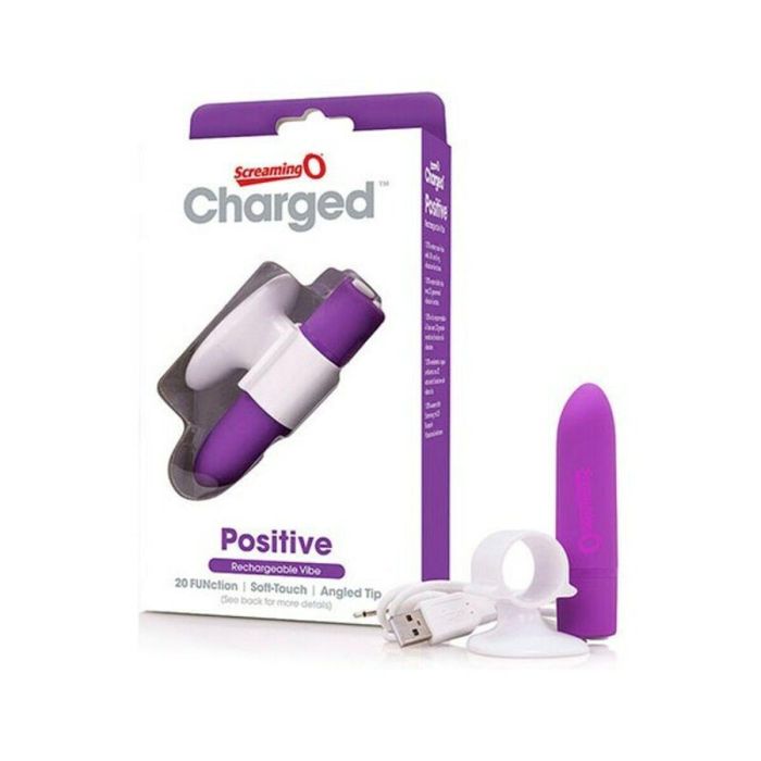 Vibrador The Screaming O Charged Burdeos 1 Vibrador The Screaming O Charged Burdeos 1
