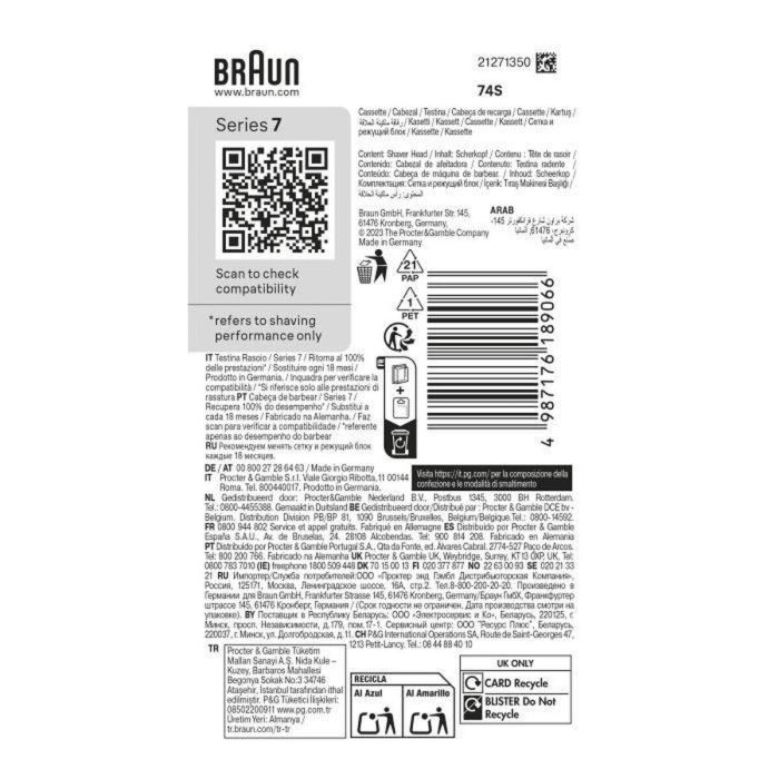 Cabezal de Recambio Braun 10 Cabezal de Recambio Braun 10