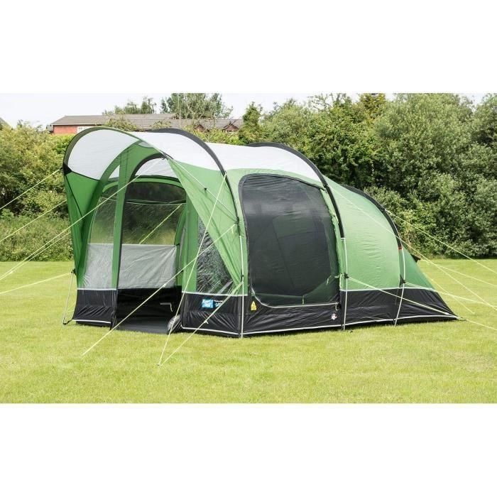 Tienda de campaña hinchable - 3 plazas - KAMPA - Brean 3 AIR - Verde y negro 2 Tienda de campaña hinchable - 3 plazas - KAMPA - Brean 3 AIR - Verde y negro 2