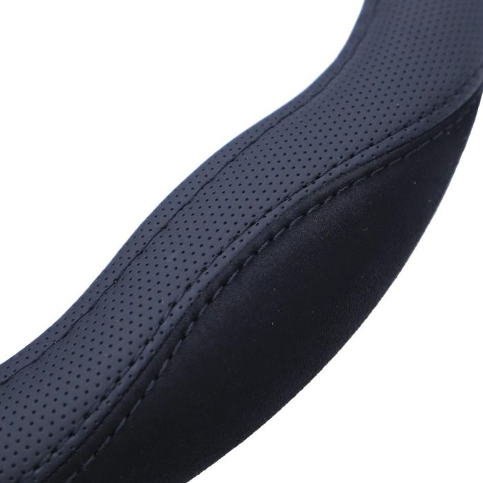 Momo MOMLSWC0COMBK Funda Volante Comfort Microfibra Negro Diámetro 38-39 cm 3