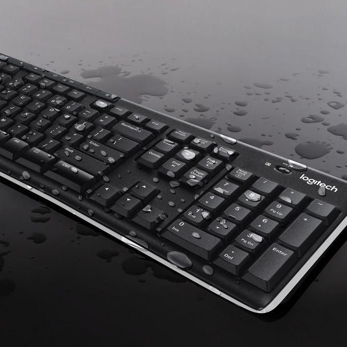 Logitech MK270 Combo Teclado y Ratón Inalámbrico Silencioso, Cubierta Resistente a Líquidos, Ratón Óptico Ergonómico para Escuela/Oficina 3