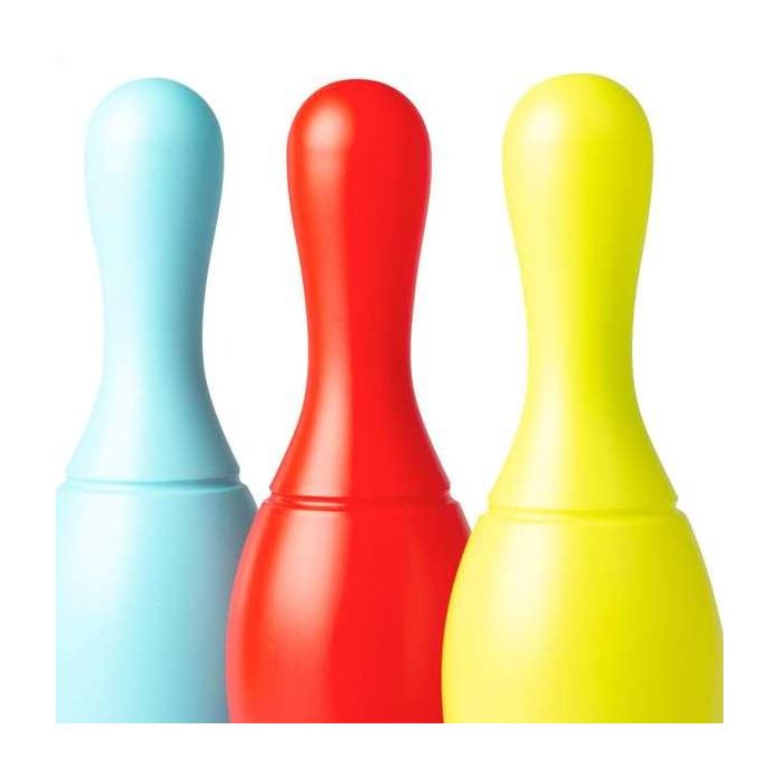 Juego bolos 27 cm en red.incluye 8 piezas. 3 Juego bolos 27 cm en red.incluye 8 piezas. 3