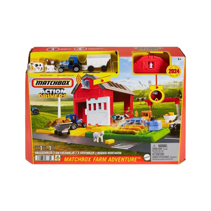 Granja Con Cosechas Matchbox Action Drivers Hry42 Mattel 1