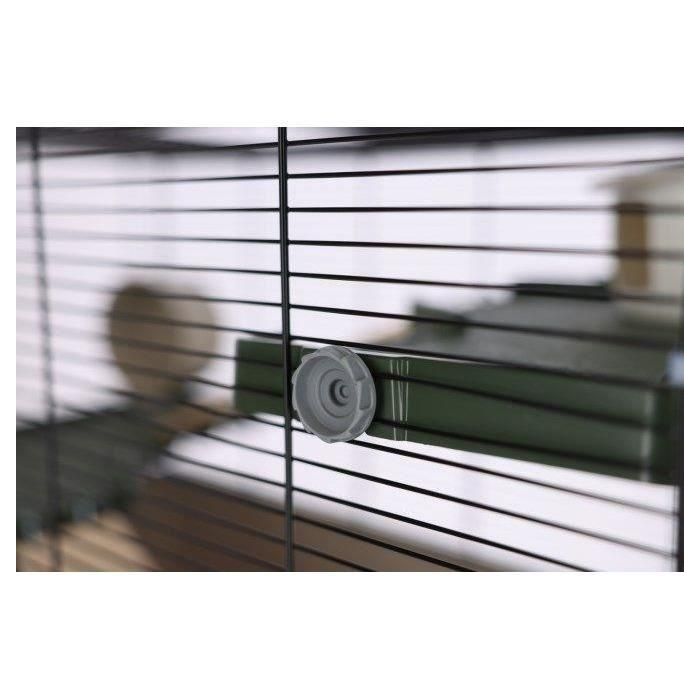 Jaula para animales pequeños - KERBL - FLAT NATURE - 80 x 45 x 53 cm - 3 plantas 3 Jaula para animales pequeños - KERBL - FLAT NATURE - 80 x 45 x 53 cm - 3 plantas 3