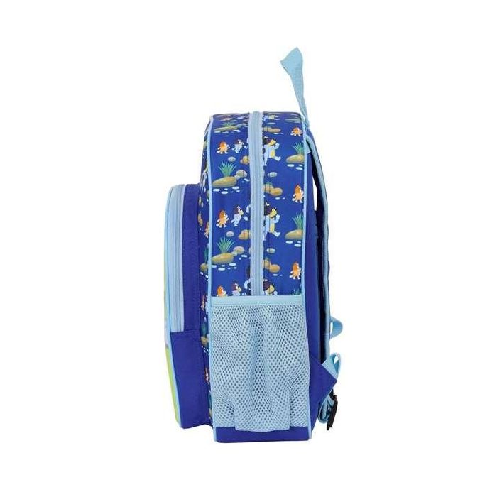 Mochila Escolar Bluey Azul marino 28 x 34 x 10 cm