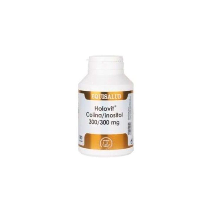 Holovit Colina/Inositol 300/300mg 180 Cápsulas. Suplemento para el Metabolismo y Función Hepática