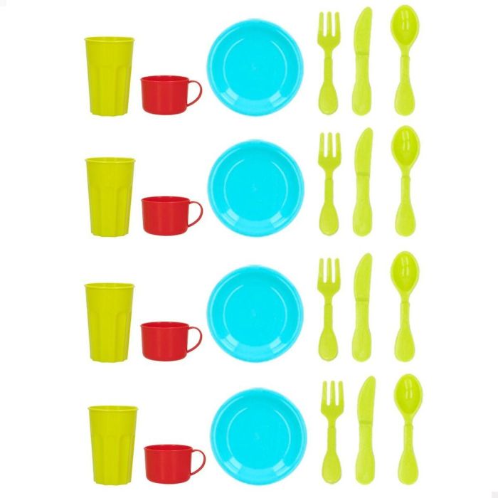 Set de Alimentos de Juguete Colorbaby Menaje y utensilios de cocina 34 Piezas 33 Piezas (16 Unidades) 2 Set de Alimentos de Juguete Colorbaby Menaje y utensilios de cocina 34 Piezas 33 Piezas (16 Unidades) 2