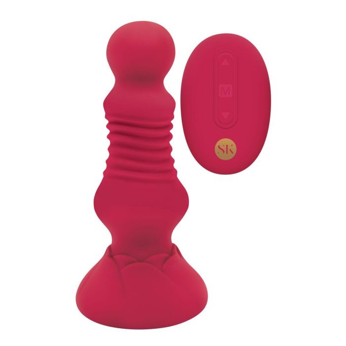 Vibrador anal Secret Kisses Rojo 0 Vibrador anal Secret Kisses Rojo 0