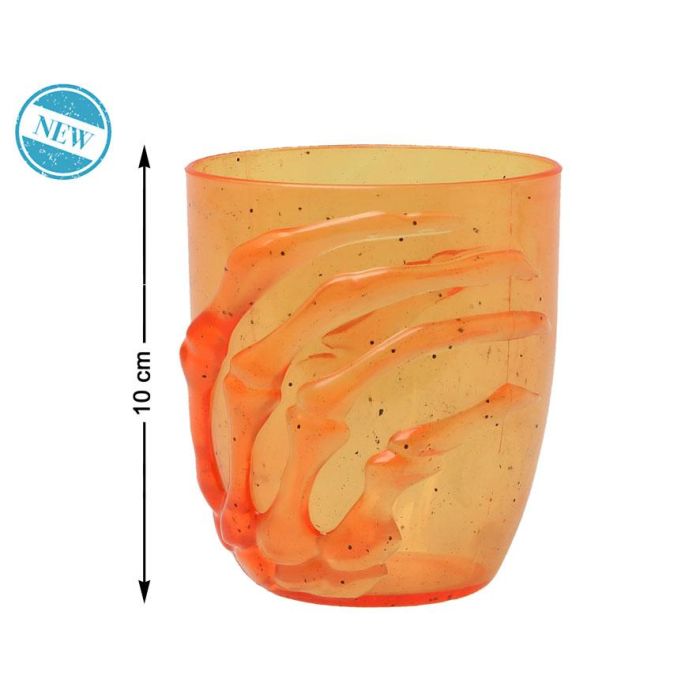 Vaso Halloween 10x9 cm Naranja Vaso Halloween 10x9 cm Naranja