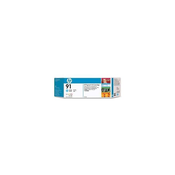 Hp Designjet Z6100 Cartucho Cian Claro Nº91 775 Ml Hp Designjet Z6100 Cartucho Cian Claro Nº91 775 Ml