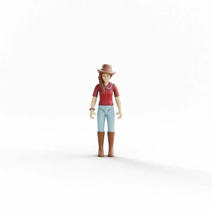 Schleich 42711 Figuras de Hannah y Cayenne Horse Club para niños y niñas a partir de 4 años 13