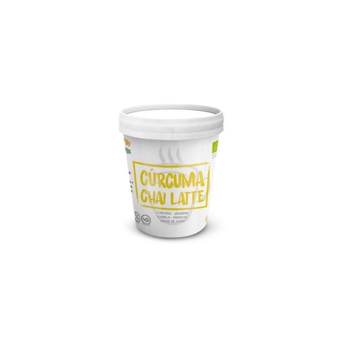Curcuma Chai Latte Tarrina 250Gr. Eco Curcuma Chai Latte Tarrina 250Gr. Eco