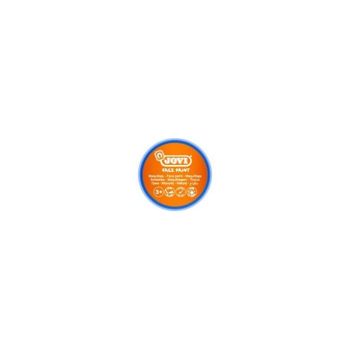 Maquillaje Jovi Crema Face Paint Bote De 8 Ml Caja De 6 Naranja