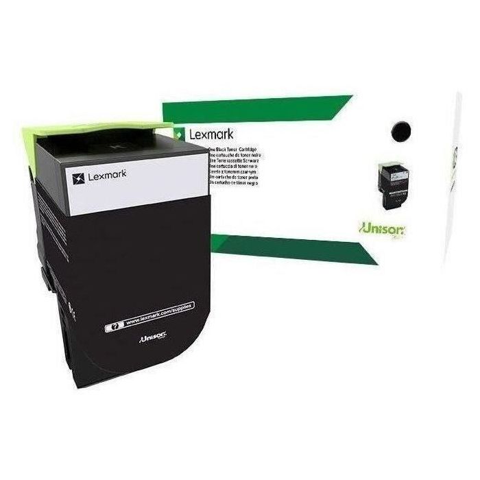 Cartucho de tinta negra LEXMARK - Programa de devolución - Compatible con CS / CX 317, 417, 517 Cartucho de tinta negra LEXMARK - Programa de devolución - Compatible con CS / CX 317, 417, 517