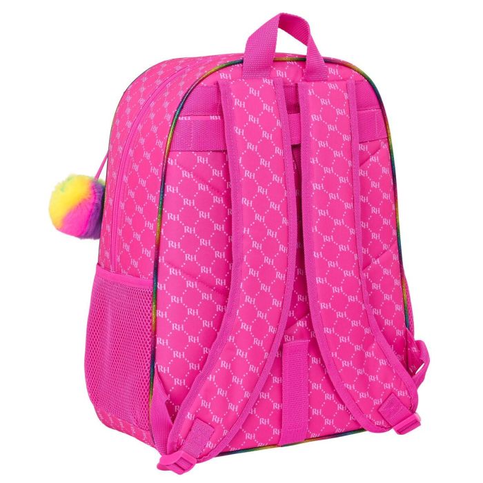 Mochila Escolar Rainbow High Fucsia 33 x 42 x 14 cm 1