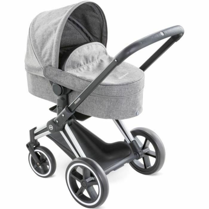Corolle Cochecito Priam Cybex Combo 3 en 1 para Muñecos de 36-42 cm con Cesta a partir de 3 Años