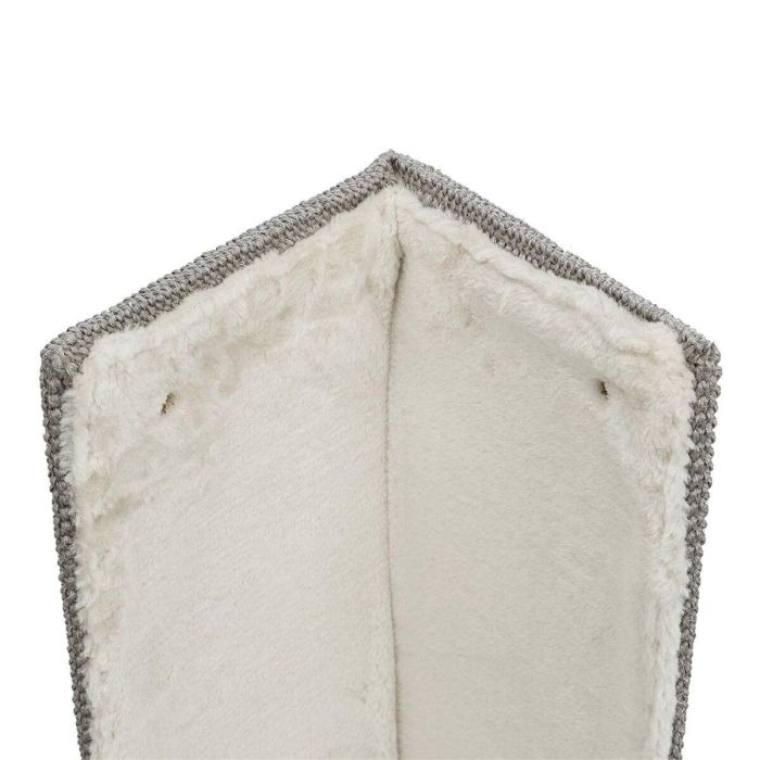 TRIXIE Poste Rascador XXL para Gatos - Paredes y Esquinas - Gris 38 x 75 cm 3