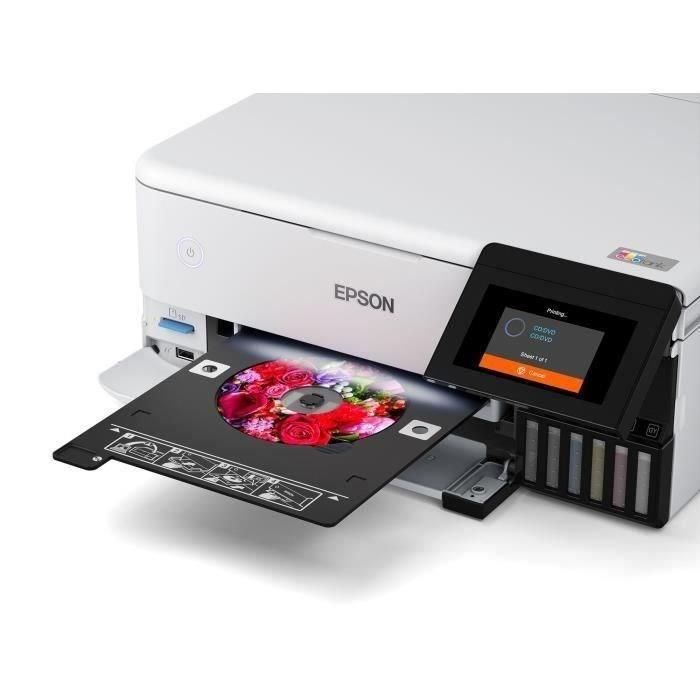 Impresora multifunción 3 en 1 - EPSON - Ecotank ET-8500 - Inyección de tinta - A4 - Color - Wi-Fi - C11CJ20401 3