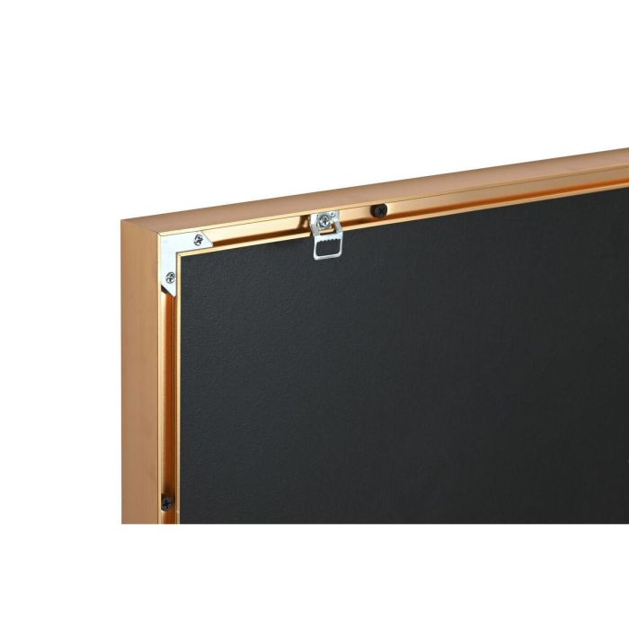 DKD Home Decor Cuadro Decorativo Moderno con Perro Multicolor Dorado de Aluminio y MDF 80x80x3.5 cm (2 Unidades) 1 DKD Home Decor Cuadro Decorativo Moderno con Perro Multicolor Dorado de Aluminio y MDF 80x80x3.5 cm (2 Unidades) 1