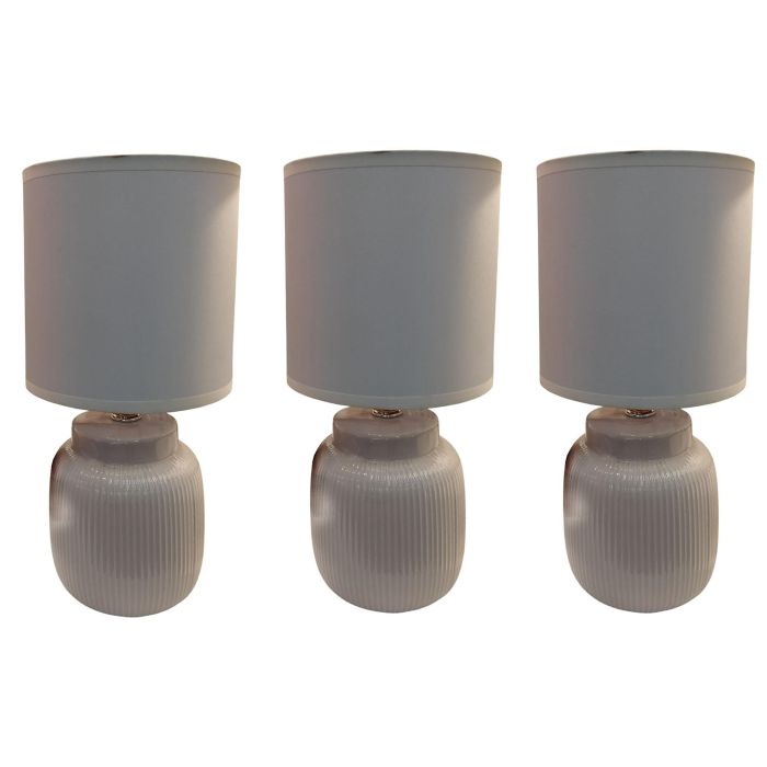 Lampara Sobremesa Urban DKD Home Decor 13 x 30 x 13 cm (12 Unidades) Lampara Sobremesa Urban DKD Home Decor 13 x 30 x 13 cm (12 Unidades)