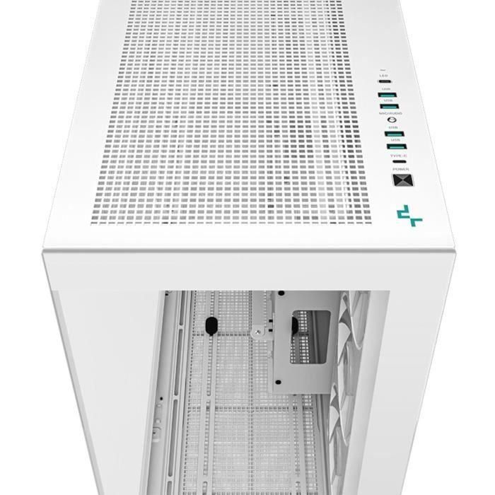 Caja PC - DEEPCOOL - CH780 - Sin fuente de alimentación - Torre completa - Formato E-ATX - Blanca 4 Caja PC - DEEPCOOL - CH780 - Sin fuente de alimentación - Torre completa - Formato E-ATX - Blanca 4