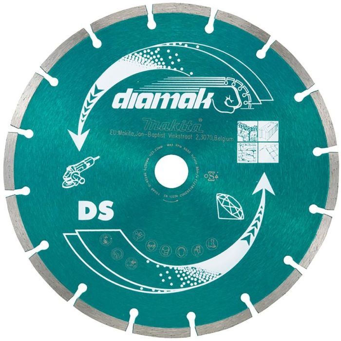 Makita D-61123 Disco de diamante 115x22.23 DIAMAK