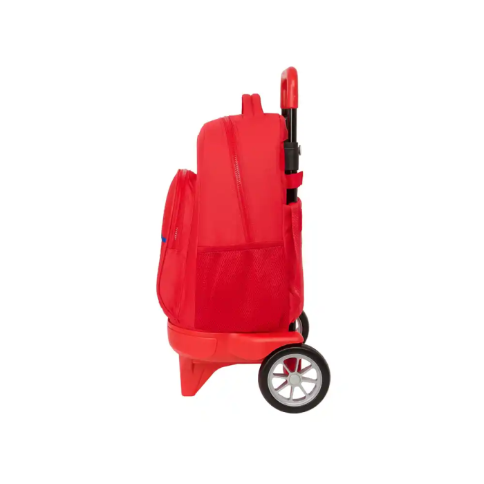 Mochila Escolar con Ruedas Atlético Madrid Rojo 33 x 45 x 22 cm 2