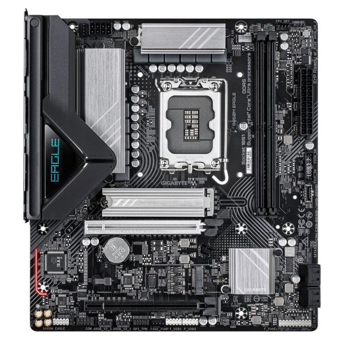 GIGABYTE B860M EAGLE Placa base Intel B860 LGA 1851 Core Ultra micro ATX DDR5 9066MHz PCIe 5.0 M.2 2.5GbE USB 3.2 1 GIGABYTE B860M EAGLE Placa base Intel B860 LGA 1851 Core Ultra micro ATX DDR5 9066MHz PCIe 5.0 M.2 2.5GbE USB 3.2 1
