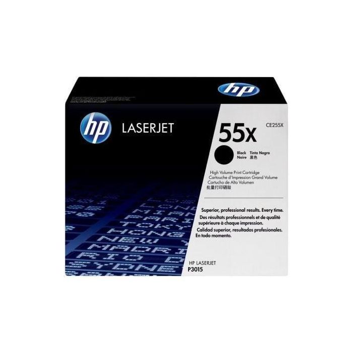 Toner Hp 55X Negro -12500Pag- P3015X