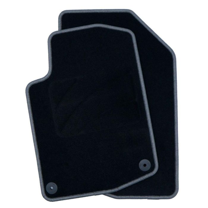 Set de Alfombrillas para Coche OCC Motorsport OCCPG0008GD Negro Gris oscuro Peugeot 208 Terciopelo 5 Piezas 4