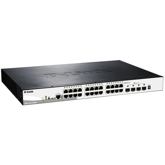 D - Link Switch Dgs - 1510 - 28Xmp, 28 Puertos Gigabit Ethernet, 4 SFP+, Soporte 10G, Montaje en Rack 1 D - Link Switch Dgs - 1510 - 28Xmp, 28 Puertos Gigabit Ethernet, 4 SFP+, Soporte 10G, Montaje en Rack 1