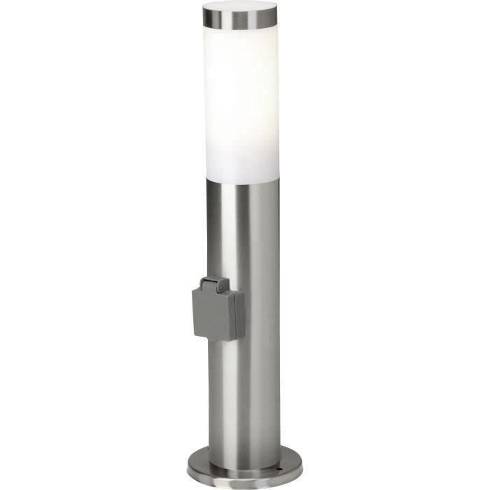 BRILLIANT CHORUS Lámpara de mesa LED - E27 - 1x10W - Color acero BRILLIANT CHORUS Lámpara de mesa LED - E27 - 1x10W - Color acero