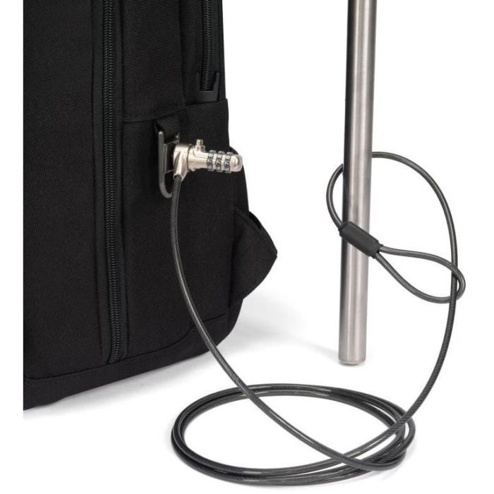 Dicota Mochila Backpack FIVE para Ordenador Portátil 15-17.3 Pulgadas, Color Negro