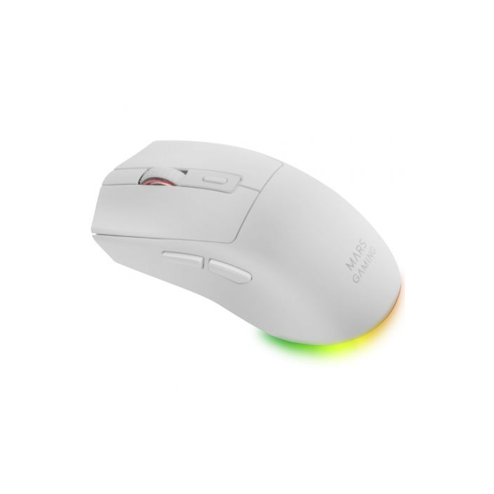 Ratón Gaming Inalámbrico Mars Gaming MM-T3/ Batería recargable/ Hasta 14400 DPI/ Blanco 1 Ratón Gaming Inalámbrico Mars Gaming MM-T3/ Batería recargable/ Hasta 14400 DPI/ Blanco 1