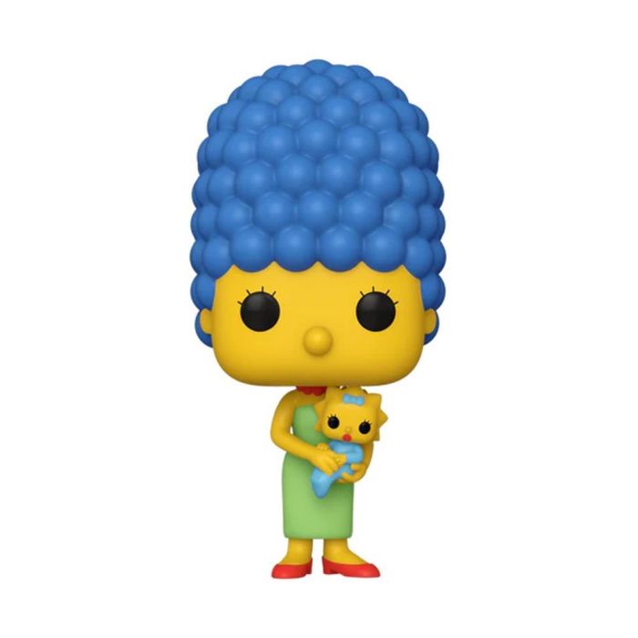 Funko Los Simpsons Figura POP! Marge con Maggie de 13.5 cm de vinilo coleccionable