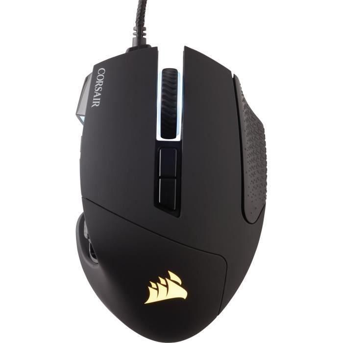 Ratón para juegos CORSAIR SCIMITAR RGB ELITE - 18,000 DPI - Negro (CH-9304211-EU) 1 Ratón para juegos CORSAIR SCIMITAR RGB ELITE - 18,000 DPI - Negro (CH-9304211-EU) 1