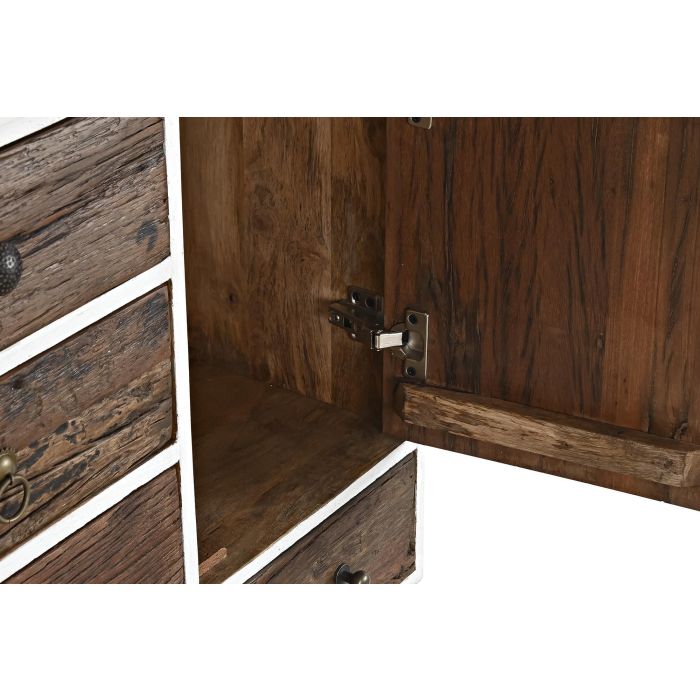 Cajonera Colonial DKD Home Decor Blanco Marron Oscuro 50 x 75 x 72 cm 5 Cajonera Colonial DKD Home Decor Blanco Marron Oscuro 50 x 75 x 72 cm 5