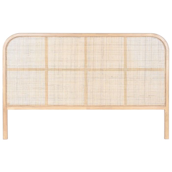 Cabecero de Cama Home ESPRIT Natural Madera de caucho 180 x 3,5 x 120 cm