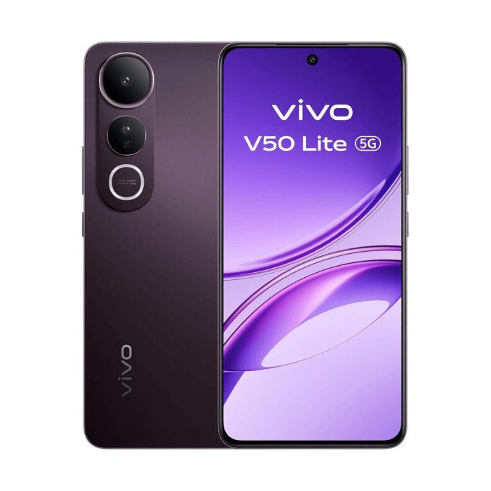 Vivo 5669311 Smartphone V50 Lite 5G, 12GB/512GB, AMOLED 6.77" 120Hz, Batería 6500mAh, Carga 90W, Cámara 50MP, Negro Fantasmal 8