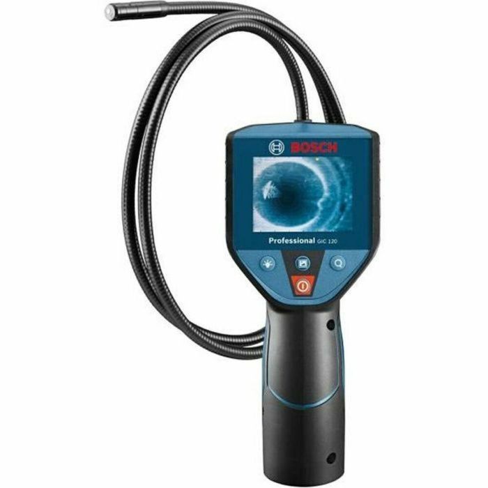 Bosch GIC 120 Cámara de Inspección Inalámbrica Compacta con Vista de Brújula, Cable 120 cm, Ø 8.5 mm, LED, Incluye Gancho, Imán y Espejo Bosch GIC 120 Cámara de Inspección Inalámbrica Compacta con Vista de Brújula, Cable 120 cm, Ø 8.5 mm, LED, Incluye Gancho, Imán y Espejo