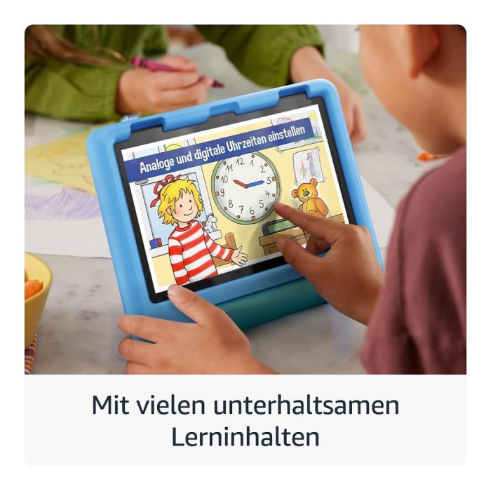 Amazon Fire HD 8 Kids Pro Tablet (2024) 8" 32GB Wi-Fi, 2 Años Garantía, Edad 3 a 7 Años, Color Azul Jungle Cat, Referencia B0CVDLJDWW 3 Amazon Fire HD 8 Kids Pro Tablet (2024) 8" 32GB Wi-Fi, 2 Años Garantía, Edad 3 a 7 Años, Color Azul Jungle Cat, Referencia B0CVDLJDWW 3