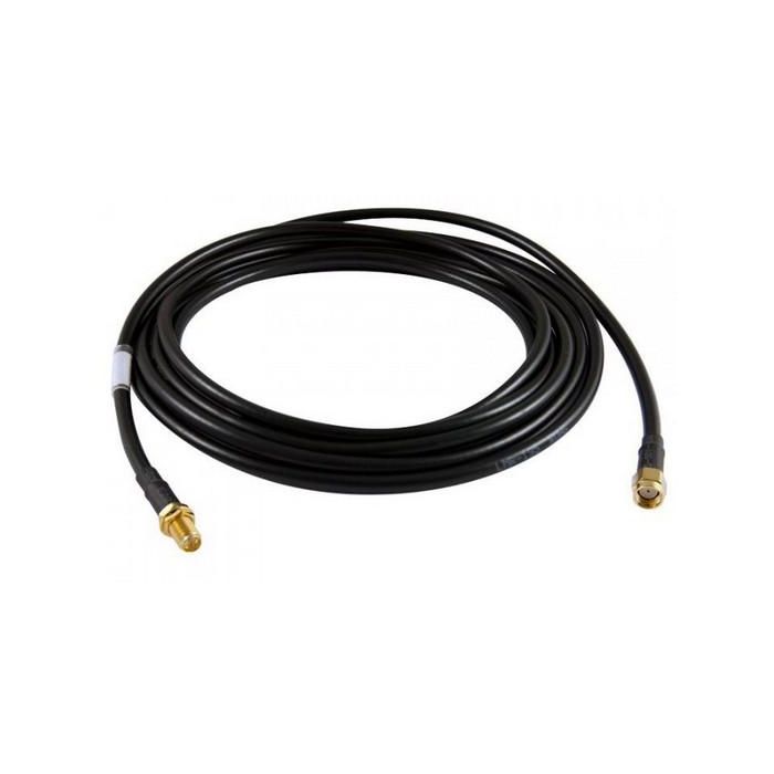 ALLNET ANT-CAB-RSMA-RSMA-500 Cable de Antena LMR-195 R-SMA(m) a R-SMA(f) 500 cm Negro