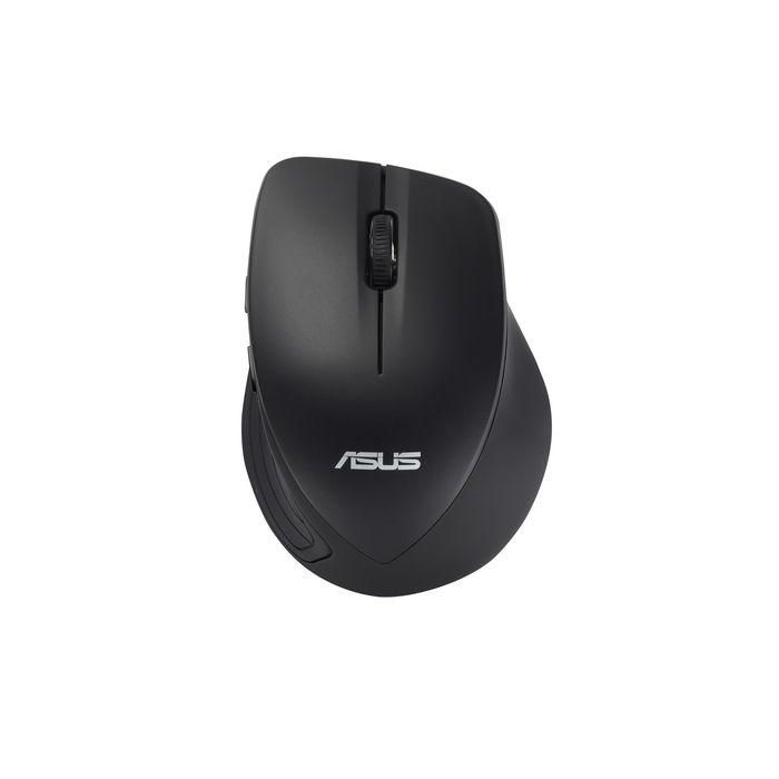 Asus Ratón Óptico Inalámbrico RF 2.4GHz, 1000/1600 DPI Ajustable, Diseño Ligero 70g, Compacto para Productividad y Gaming