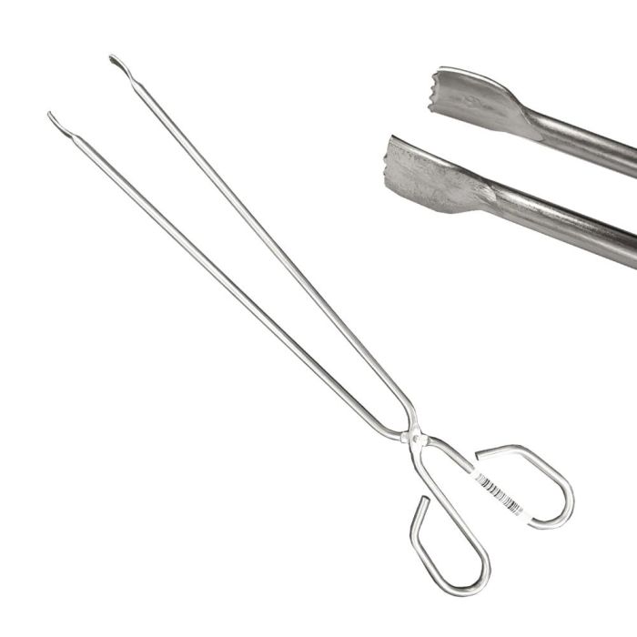 Pinzas para la carne acero inoxidable 35cm Pinzas para la carne acero inoxidable 35cm