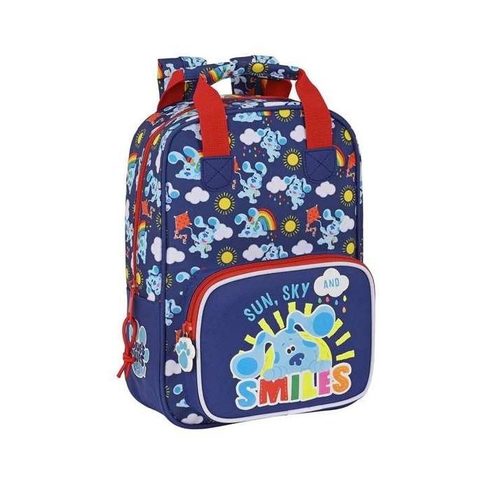 Mochila Escolar Blue's Clues Azul marino (20 x 28 x 8 cm)