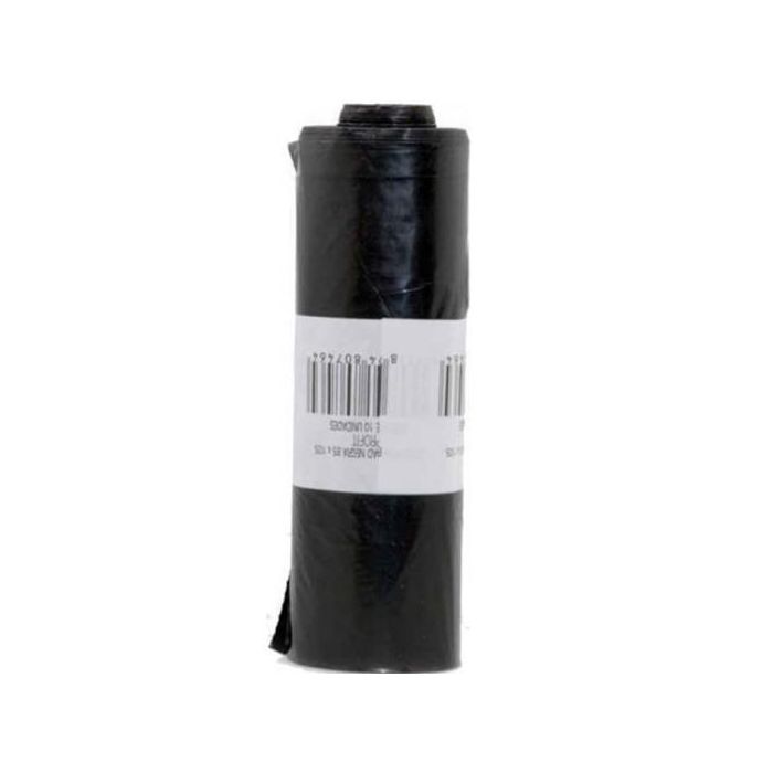 Bolsa De Basura Comun G75 50 L. 70x80 Negro -Rollo 10U-