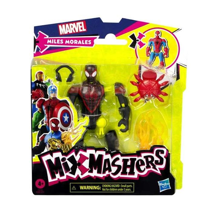 Figura spiderman mixmashers con 16 puntos de conexion. 12 cm - modelos surtidos 5 Figura spiderman mixmashers con 16 puntos de conexion. 12 cm - modelos surtidos 5