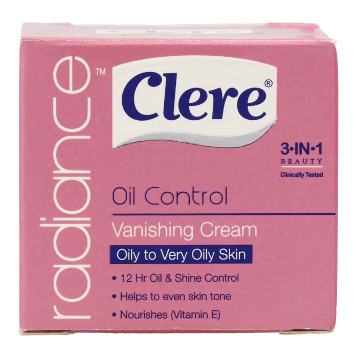Clere Radiance Cream/Oily-V Oily 50Ml (C306)